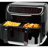 Haws Sejerø 2.0 Double Air Fryer 2X4.5L 2400W Pfas Free Coating - Black - ONE SIZE