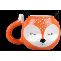 Winkee Krus - Sleeping Fox Mug - Orange - H12CM