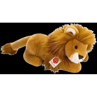 Teddy HERMANN® Lying Lion 30 Cm - Brown - ONE SIZE