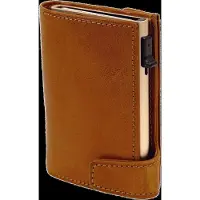 Tony Perotti Furbo Cardholder W/ Banknote And Coin Pocket - Brown - ONE SIZE