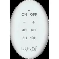 Uyuni Lighting Premium-kaukosäädin LED-lampuille Valkoinen