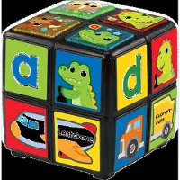 Vtech Twist & Teach Animal Cube Fi - Multi/patterned - FINNISH