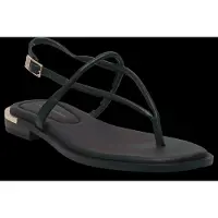 Tommy Hilfiger Gold Heel Dressy Sandal - Black - 40