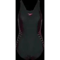 Speedo Placement Muscleback 1Pc - Black - 34