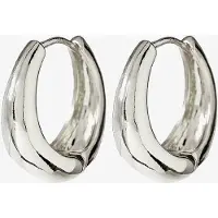 LUV AJ The Marbella Hoops - Silver - ONE SIZE