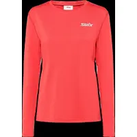 Swix Pace Nts Long Sleeve Baselayer Top W - Coral - XL