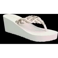 Tommy Hilfiger Th Wedge Braided Summer Sandal - Cream - 40