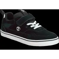 Timberland Stone Jump Low Hook & Loop Sneaker Black Suede - Black - 50