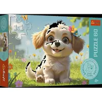 Trefl Pappussel 60 Bitar To Be A Puppy - Multi/patterned - ONE SIZE