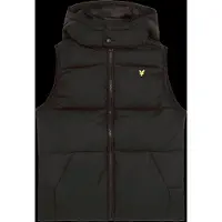 Lyle & Scott Ripstop Quilted Gilet - Brown - 164-170