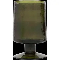 Urban Nature Culture Wine Glass Hammered Banana Palm - Green - Ø 7 CM