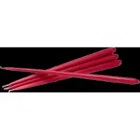 STOFF Nagel Taper Candles By Ester & Erik (Box W/6 Pcs) - Red - 29X1.3CM