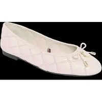 Tommy Hilfiger Th Charm Quilted Ballerina - Beige - 39