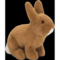 Teddy HERMANN® Sitting Rabbit Brown 20 Cm - Brown - ONE SIZE