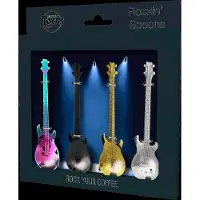 Winkee Skeer - Rockin' Guitar Spoon (4 Stk.) - Multi/patterned - H18CM
