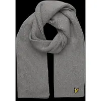 Lyle & Scott Kaulaliina meleerattu harmaa