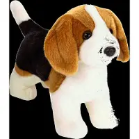 Teddy HERMANN® Standing Beagle 25 Cm - Multi/patterned - ONE SIZE