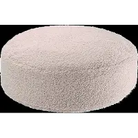 WigiWama Ottoman Teddy - Beige - 65X 65X 20CM