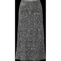 Vila Vifaith Hw Midi Sequin Skirt/1 - Grey - XS