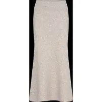 Sandro Wool Midi Skirt - Grey - 36