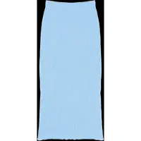 The New Tnrya Long Rib Skirt - Blue - 122/128