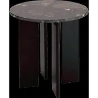 J-Line Sid Tab Mathilde Marb Bla/Pea - Black - Ø 50 CM