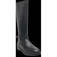 Tommy Hilfiger Th Buckle Riding Lthr Long Boot - Black - 38