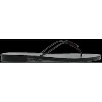 Mango Leather Sandal With Shell Detail - Black - 40