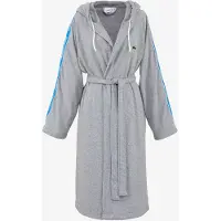 Lacoste Home Lactive Bath Robe - Grey - M