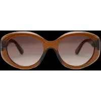 Mango Squared Frame Sunglasses - Brown - ONE SIZE