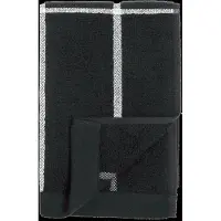 Marimekko Tiiliskivi Guest Towel 30X50 - Black - 30X 50CM