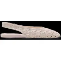 Mango Braided Backless Ballerina Flat - White - 35
