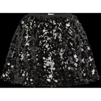 Mango Sequin Skirt - Black - ONE SIZE