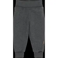 Mikk-Line Cotton Fleece Pants - Grey - 74