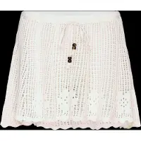 Monki Mini Knitted Skirt - Cream - M
