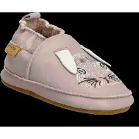 Mikk-Line Leather Slipper - 3D - Pink - 12/18M