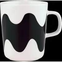 Marimekko Lokki Mug 2,5 Dl - Black - 25 CL