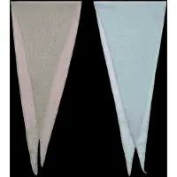 Mango Set Of 2 Combined Scarves - Blue - ONE SIZE