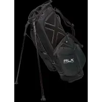 Ralph Lauren Embroidered Logo Golf Stand Bag - Black - ONE SIZE