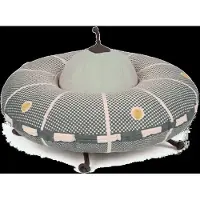 Lorena Canals Cushion Interactive Ufo - Grey - 35X 35CM