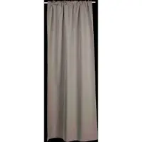Noble House Black-Out-Gardin, Grå, 130X250 - Beige - 130X250CM