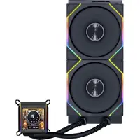 Lian Li Galahad II LCD TL Wireless 280, 280mm AIO-nestejäähdytysratkaisu prosessorille, musta