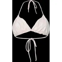 Pieces Pckin Bikini Shiny Bra - Cream - XL