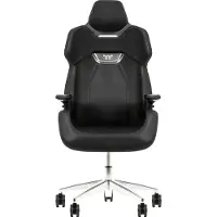 Thermaltake Argent E700 Real Leather Gaming Chair Space Gray with houndstooth fabric