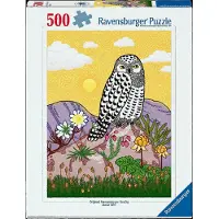 Ravensburger Snowy Owl, 500P - Multi/patterned - ONE SIZE