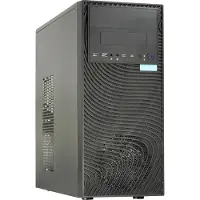 Inter-Tech IT-8835 black ATX Midi Tower computer case with USB-C 3.2 Gen2 and USB 3.2 Gen1 and space for CPU cooler and drives (88881379)