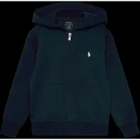 Ralph Lauren Double-Knit Full-Zip Hoodie - Navy - 124-131