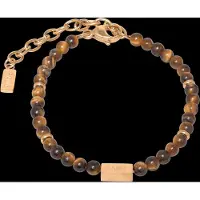 SAMIE Neo - Bracelet With Brown Pearls - Brown - ONE SIZE