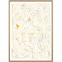 Poster & Frame By Garmi - Ètude 17 - Multi/patterned - 50X70CM
