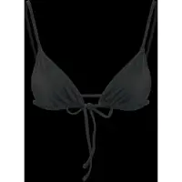 Weekday Triangle Bikini Top - Black - S